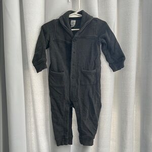GAP Dark Gray Kids One Piece Footie